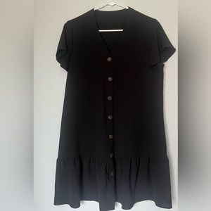 Black button Dress!